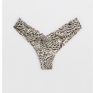 leopard print cheeky bikini bottoms NWT